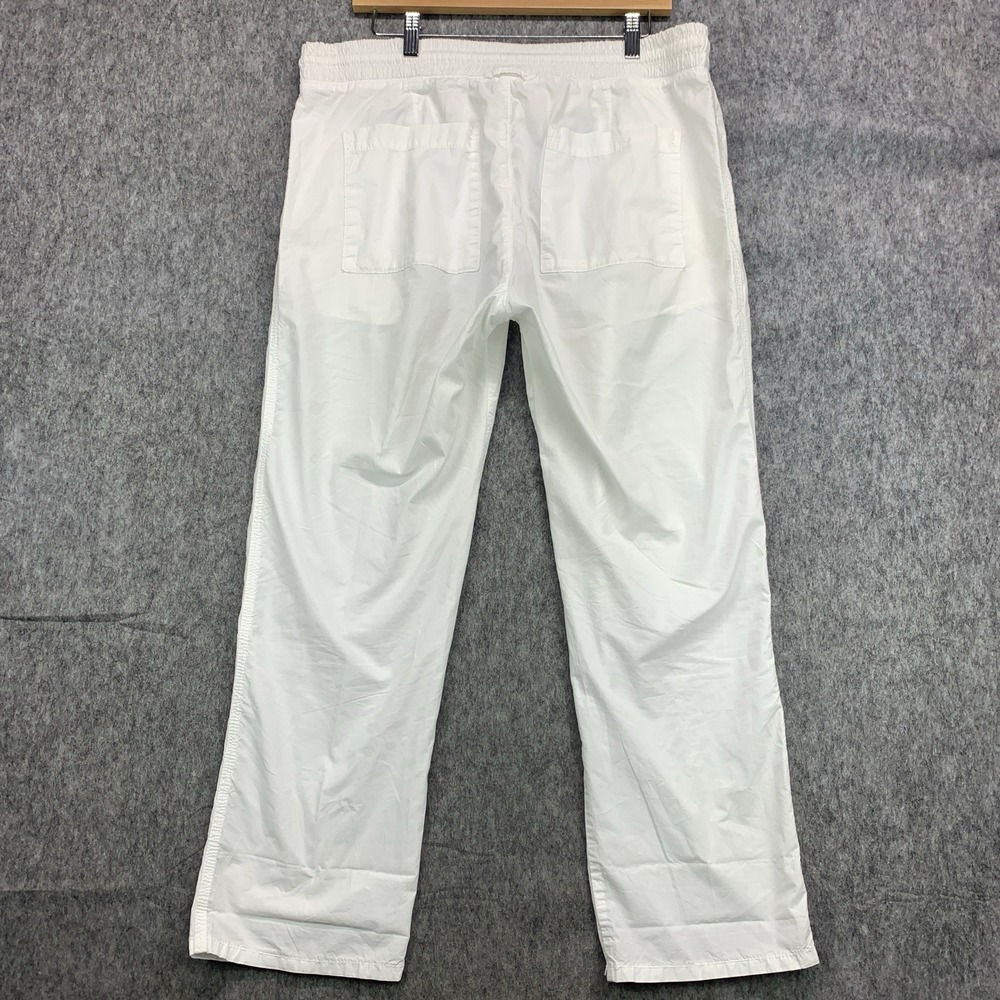 James Perse Women's Poplin Casual Relaxed Comfort Drawstring Pants Size 3 (L) - Picture 3 of 15